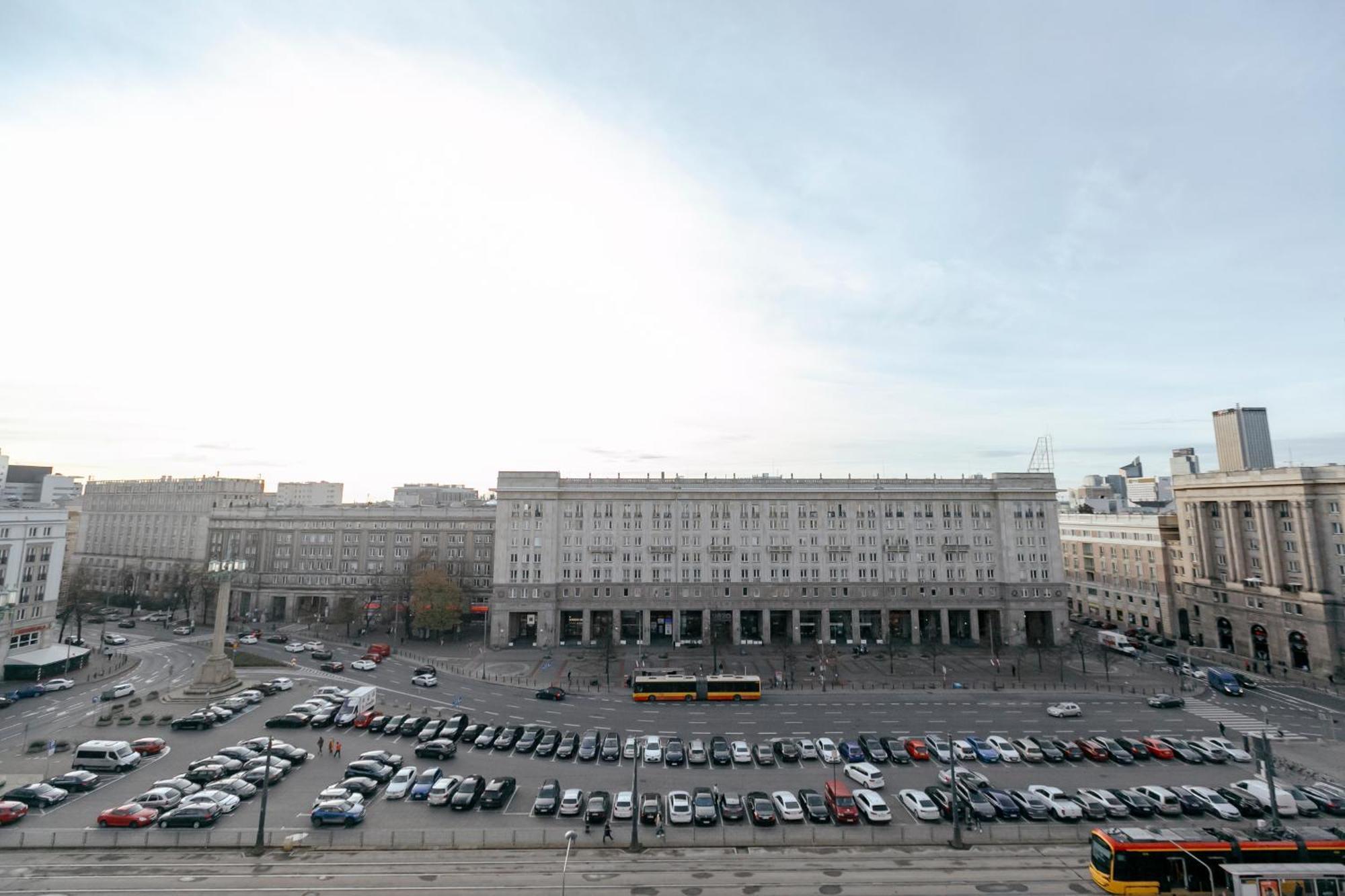 Plac Konstytucji 6 Orange - Apartament Dla 4 Osob - Bezplatny Parking - Free Parking - Piekny Widok Na Panorame Warszawy Varşova Dış mekan fotoğraf